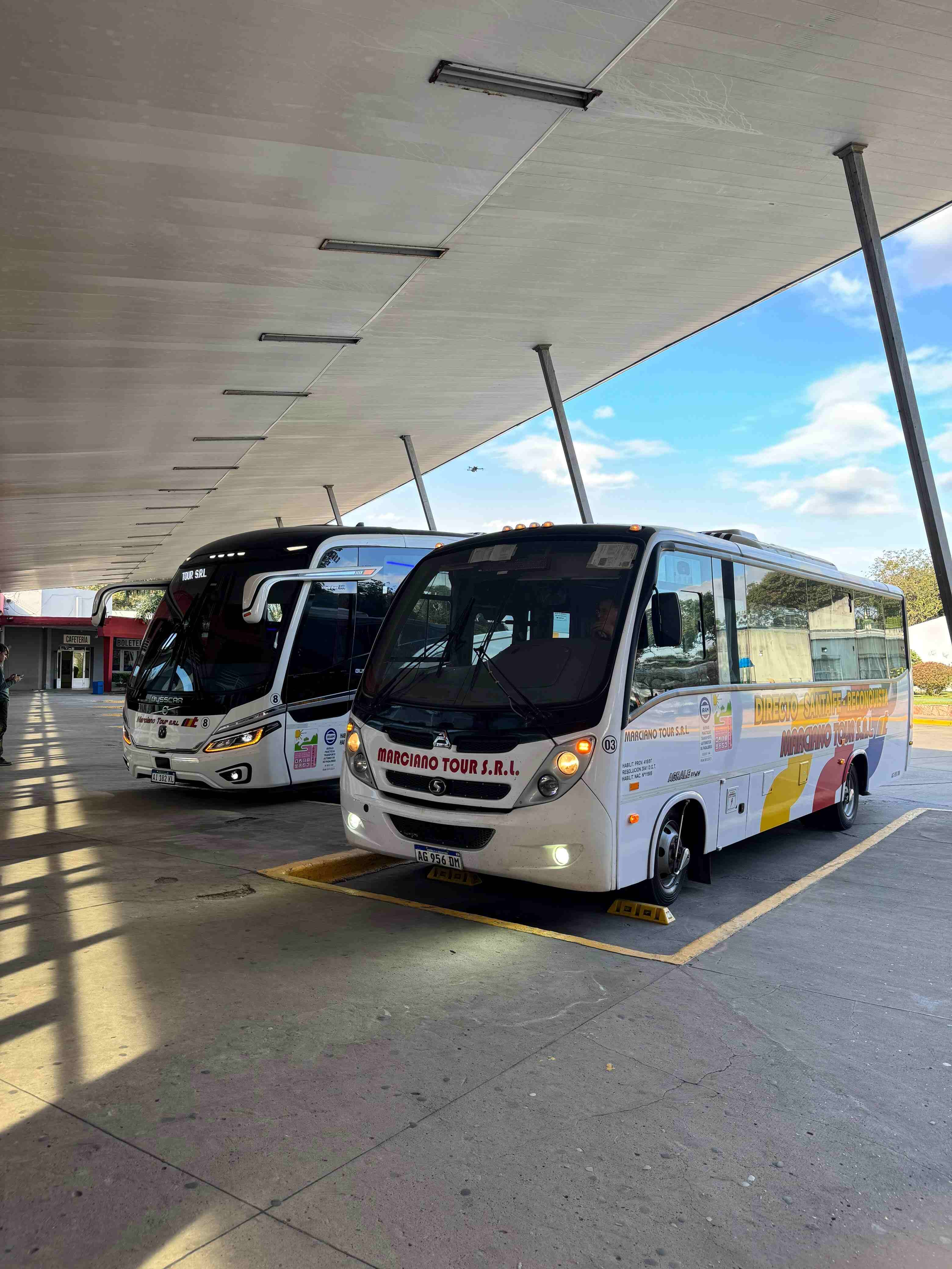 Unidad en terminal